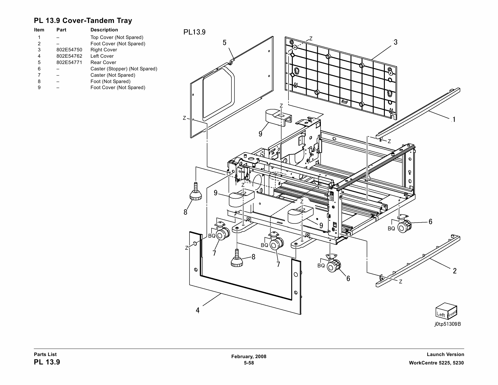 Xerox WorkCentre 5225 5230 Parts List Manual-4